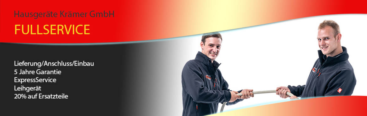 Hausgeräte Krämer Fullservice